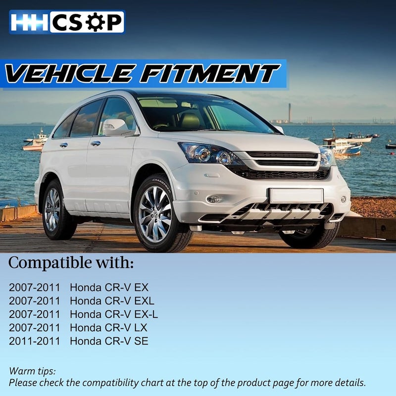 HHCSOP محرك قفل باب خلفي يسار للجانب السائق بديل لسيارات هوندا CR-V CRV 2007 2008 2009 2010 2011 يستبدل# 72650-SWA-A01, 72650SWAA01 - Image 3